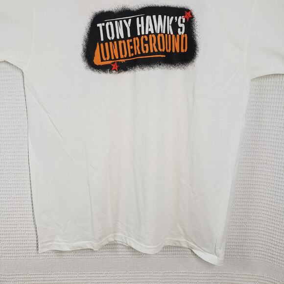Vintage Tony Hawk’s Underground Video Game Promo Shirt Mens XL White Anvil Y2k - Picture 8 of 16